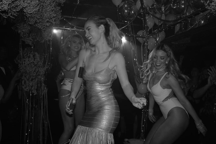 Lily James Celebrating Her 30th Birthday  nude photo