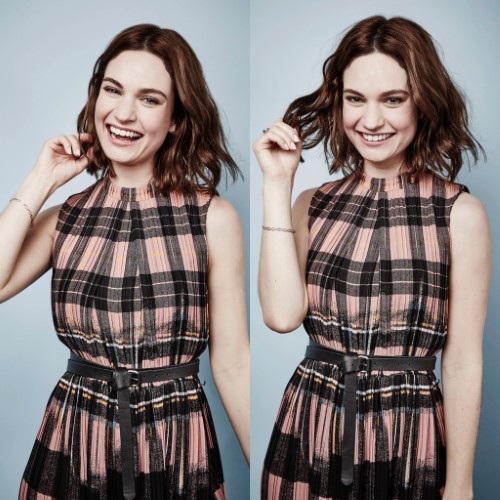 Lily James Cutie(13)  nude photo