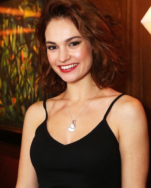 Lily James Cutie(3)  nude photo