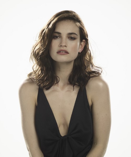 Lily James Dujour 2  nude photo