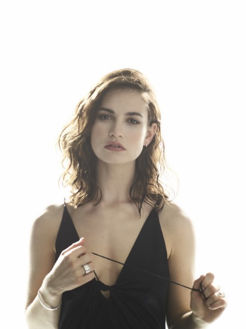 Lily James Dujour May 2020  nude photo
