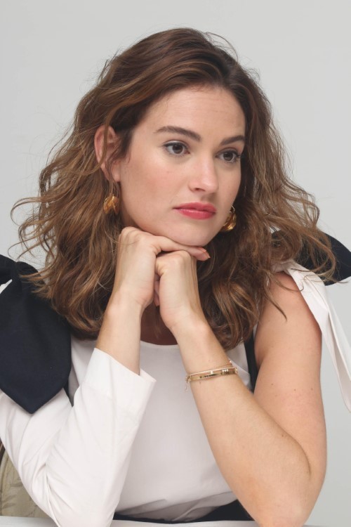 Lily James Expressions 2  nude photo