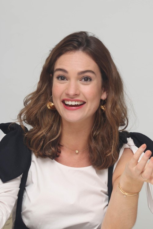 Lily James Expressions 5  nude photo