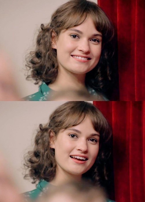 Lily James From Movie Yesterday  nude photo