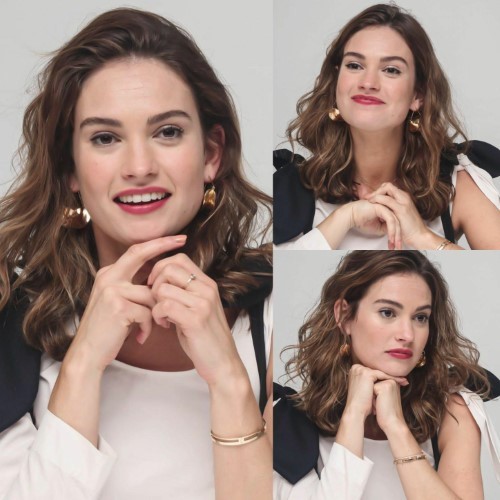 Lily James Gorgeous(2)  nude photo