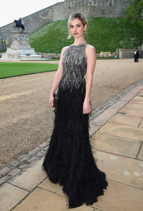 Lily James Gorgeous(4)  nude photo