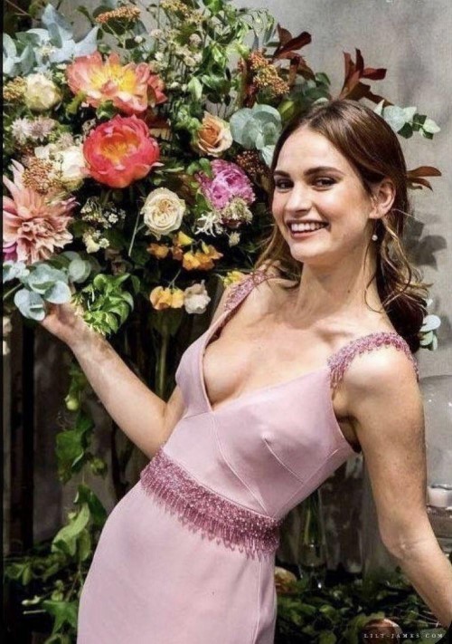 Lily James I Love How She Looks Here  nude photo