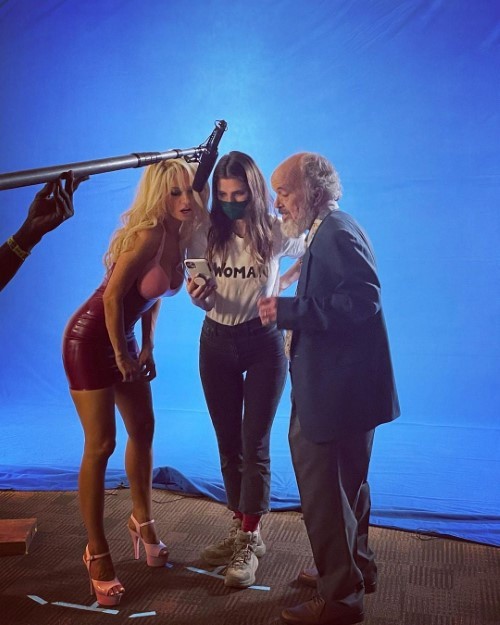 Lily James IG 5 3 2022 2  nude photo