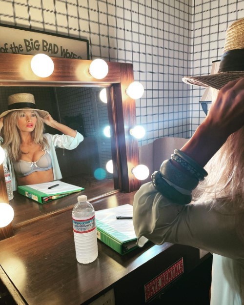 Lily James IG 5 3 2022 4  nude photo