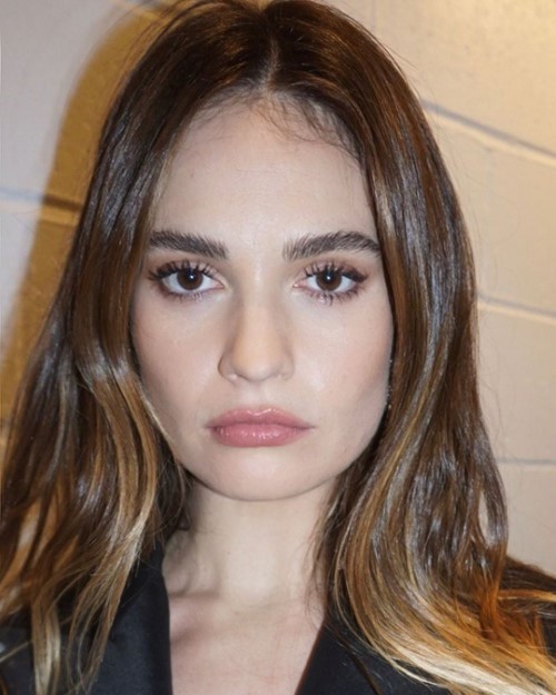 Lily James Ready For A Gala 2  nude photo