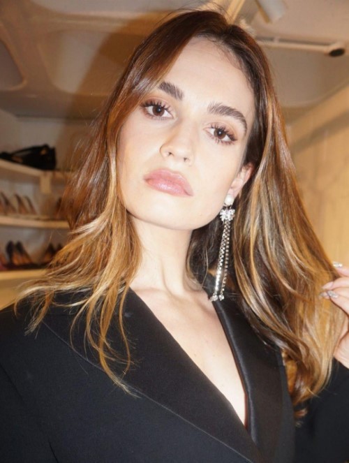 Lily James Ready For A Gala 3  nude photo