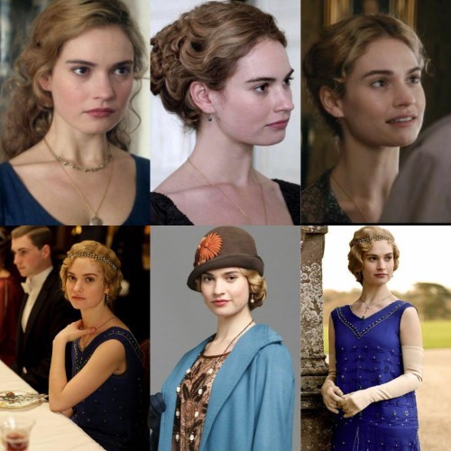 Lily James Royalty  nude photo