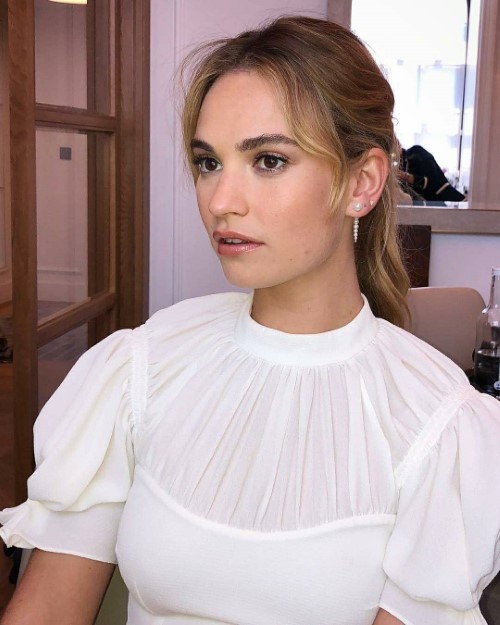 Lily James Stunning  nude photo