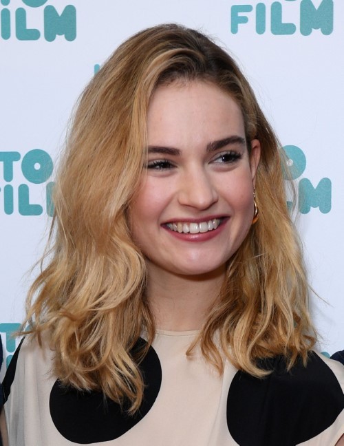 Lily James Such A Sweet Face  nude photo