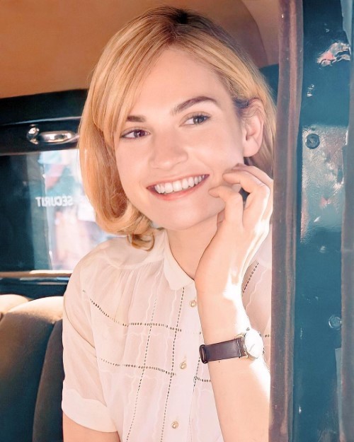 Lily James Super Cute(1)  nude photo