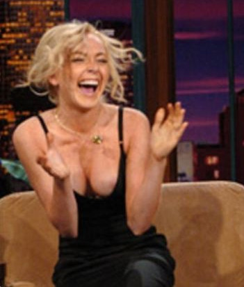 Lindsay Lohan Boob Job  nude photo