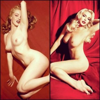 Lindsay Lohan Marilyn Monroe Playboy Photo Shoot  nude photo