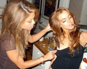 Lindsay Lohan Sexy Legs Xxx  nude photo