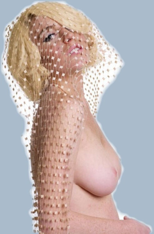 Lindsay Lohan Topless  nude photo