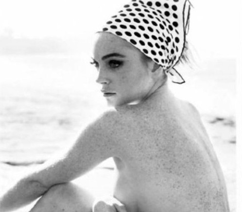 Lindsay Lohan Vanity Fair  nude photo