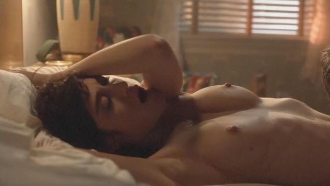 Lizzy Caplan Nude Masters Of Sex Scene  nude photo