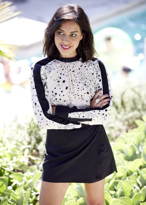 Love The Pose Love The Dress Loving Aubrey Plaza  nude photo
