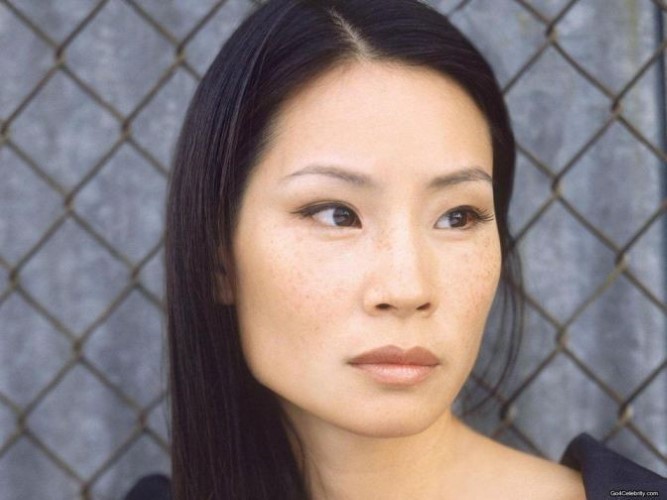Lucy Liu Beautiful  nude photo