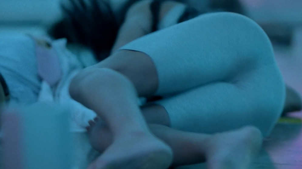 Madison Bailey Hot Booty In Tight Shorts Scene From Movie  nude photo