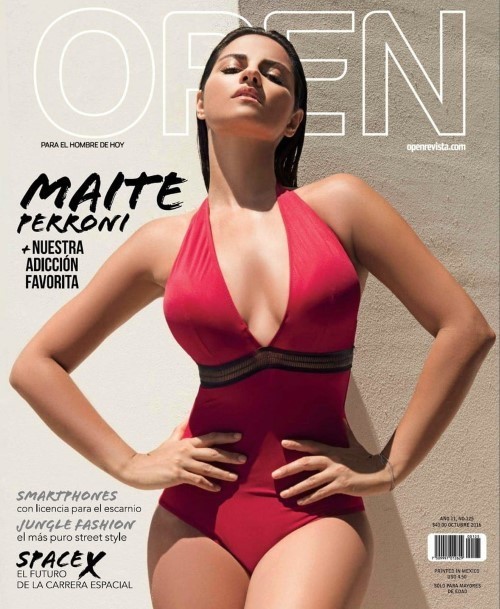 Maite Perroni Magazine Cover  nude photo