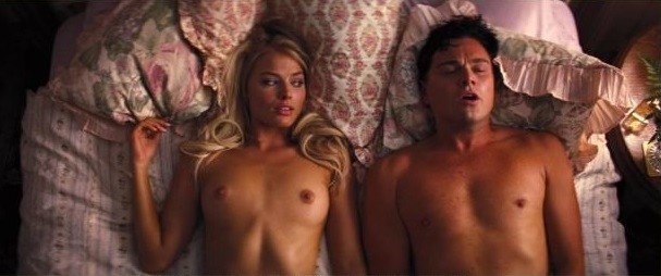 Margot Robbie Nude Leonardo DiCaprio Wolf Of Wall Street  nude photo