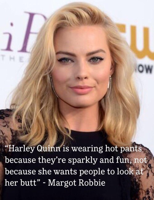 Margot Robbie Perfectly Shutting Down Critics Of Her Suicide Squad Outfit  nude photo