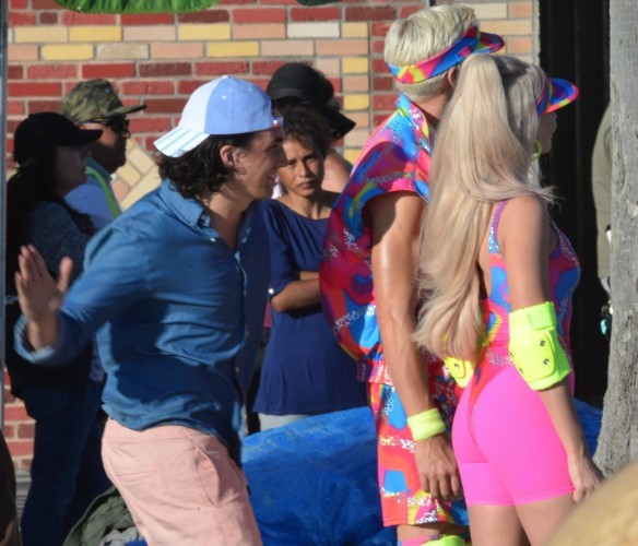 Margot Robbie Set Of Barbie 2022 12  nude photo