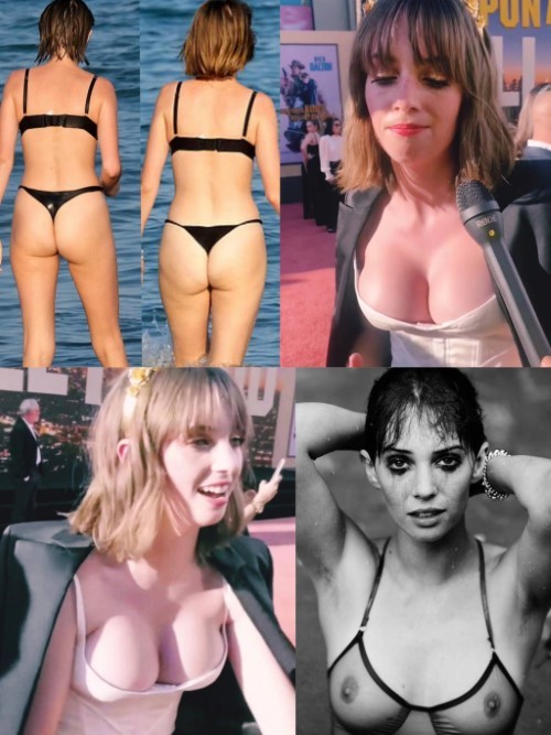 Maya Hawke Sexy Nudes Collage Photos  nude photo