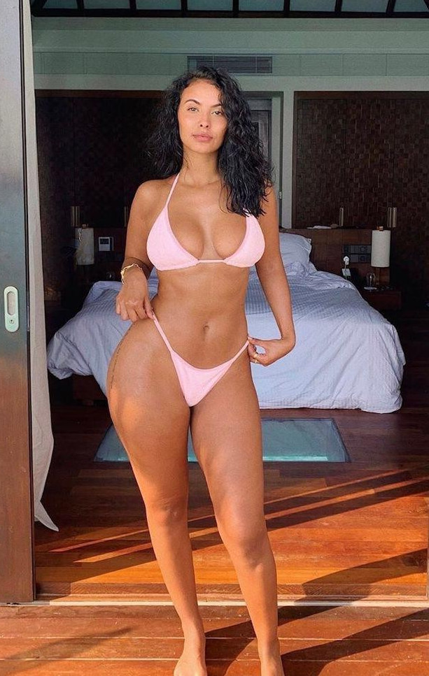 Maya Jama Bikini Body  nude photo