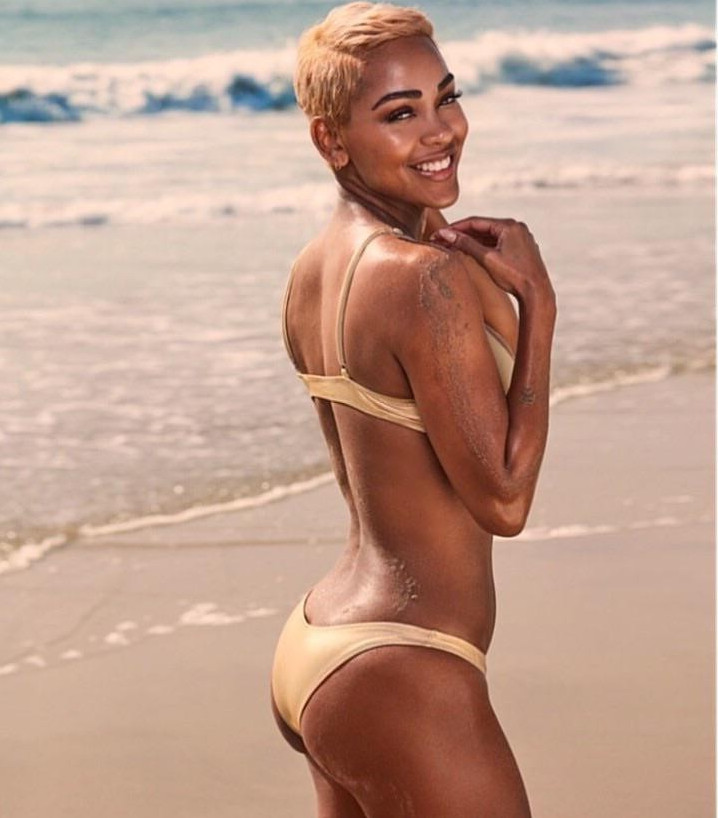 Meagan Good Ass Bikini Sexy Actress  nude photo