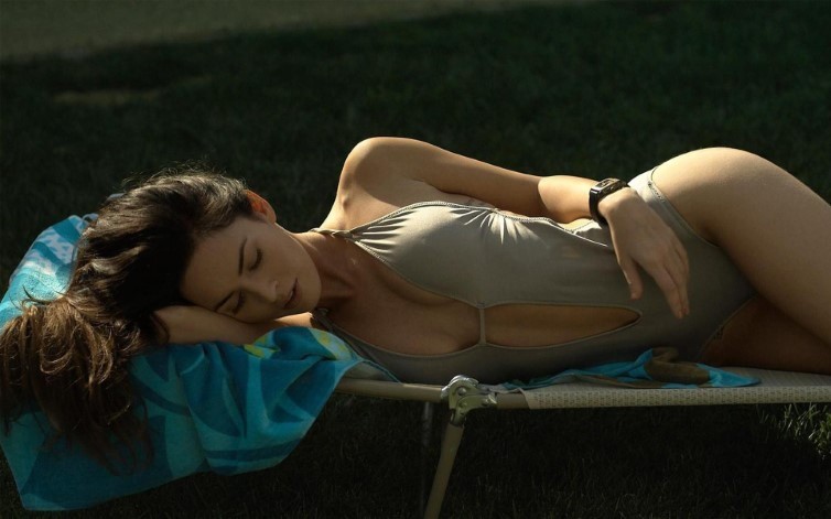 Megan Fox Laying And Sleeping  nude photo