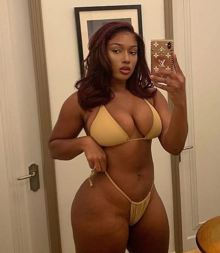 Megan Thee Stallion Busty In Bikini  nude photo