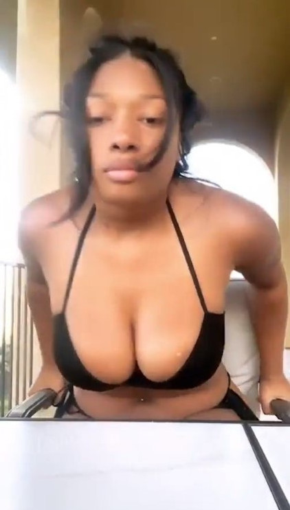 Megan Thee Stallion Tits Cleavage  nude photo