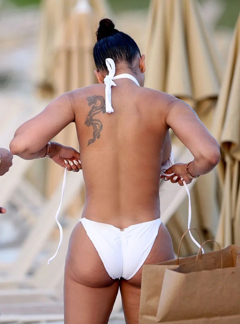 Mel B Bikini Spice Girls Turks Caicos  nude photo