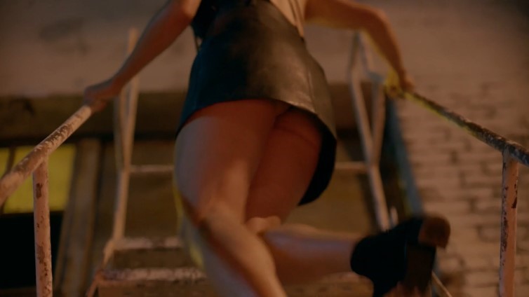 Melissa Barrera Upskirt Sexy Ass  nude photo