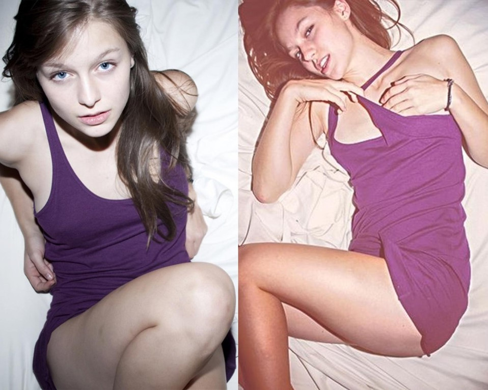 Melissa Benoist Hot Brunette Actress  nude photo