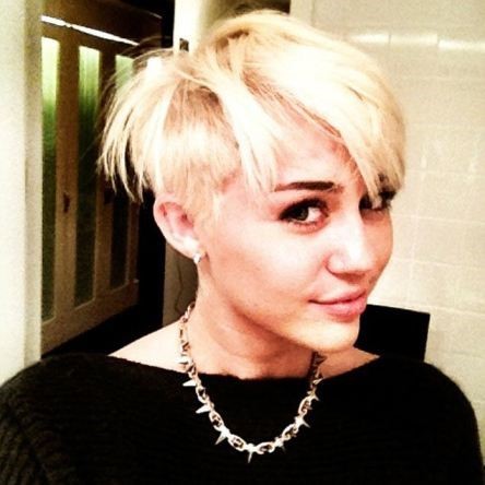 Miley Cyrus New Hair  nude photo