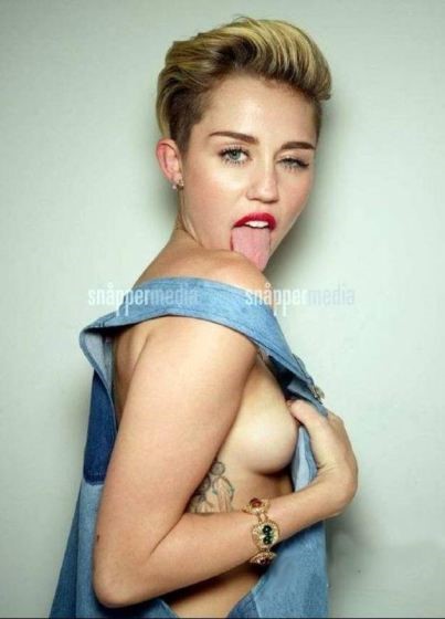 Miley Cyrus Nude Photo Shoot  nude photo