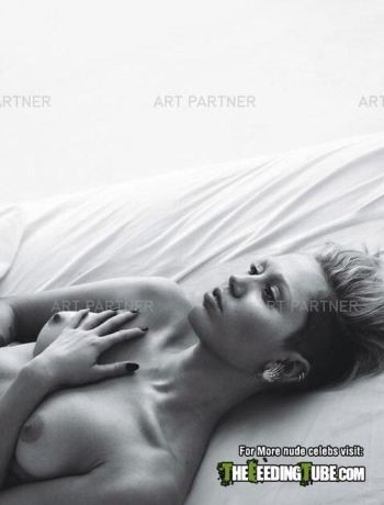 Miley Cyrus Topless Instagram  nude photo