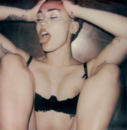 Miley Cyrus V Magazine Nude  nude photo