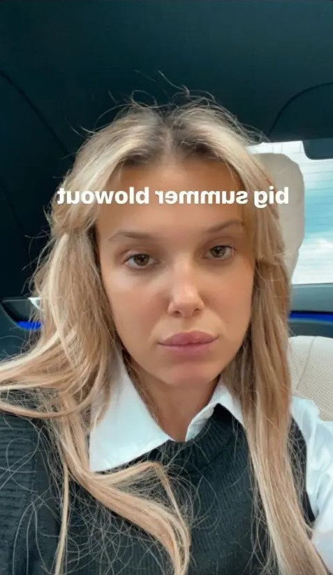 Millie Bobby Browns Lips Were Made For Dick Sucking  nude photo