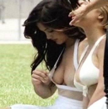 Minka Kelly Big Boobs Nipples Slip  nude photo