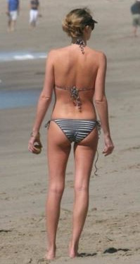 Naked Charlize Theron Ass On The Beach  nude photo