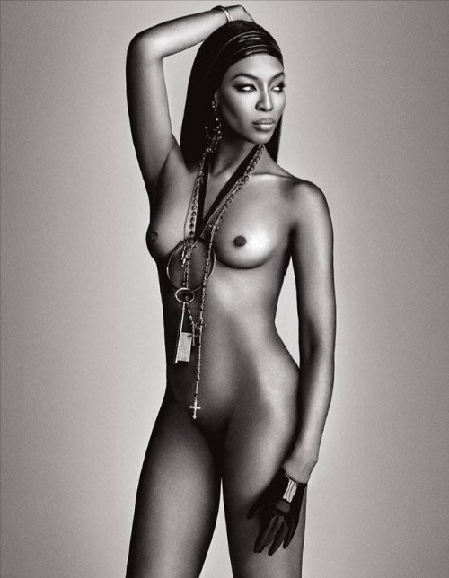 Naomi Campbell Nude Tits Topless Hot Pussy  nude photo