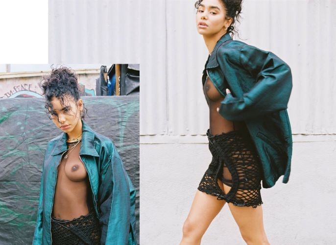 Naressa Valdez Hot Boobs See Through  nude photo